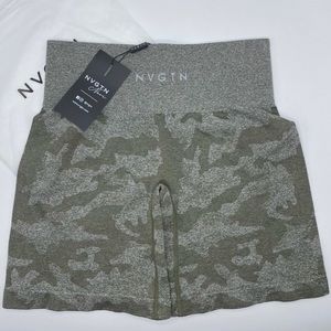 Nvgtn Khaki Camo Shorts Size S
